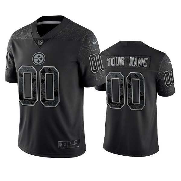 Men's Pittsburgh Steelers Active Player Custom Reflective Limited Stitched Jersey,We sell and wholesale Men's Pittsburgh Steelers Active Player Custom Reflective Limited Stitched Jersey on line form chian!
